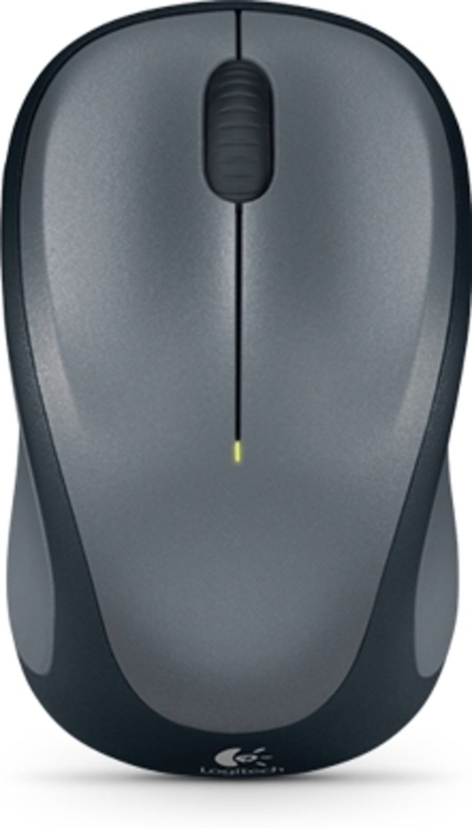 Logitech M235 Wireless mouse [RF 2.4Ghz, Optical 1000 DPI, 3-buttons, Scroll, Grey]